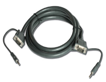 C-GMA/GMA-15−pin HD & 3.5mm Stereo Audio Cable
